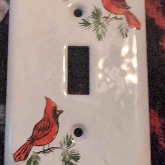 Single Toggle Cardinal Light Switch Covers - Picture 5 of 5